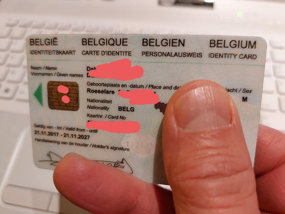 Toepassing van nieuwe technologieën op de identiteitskaart in België