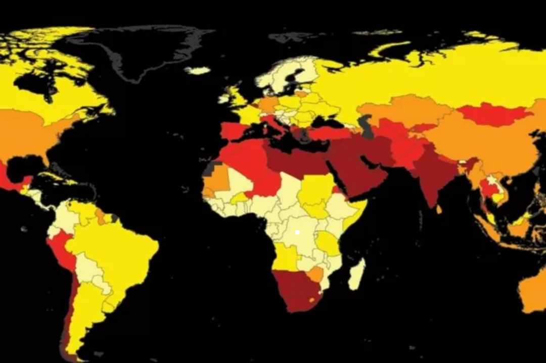 Deze 25 landen staan voor de grootste dreiging van watertekort, met België als onderdeel